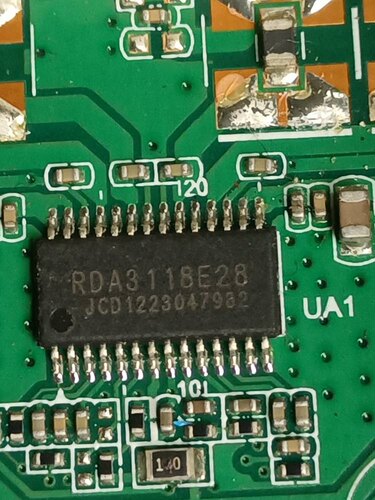 RDA3118E28 RDA3118 伴音块芯片 贴片进口芯片
