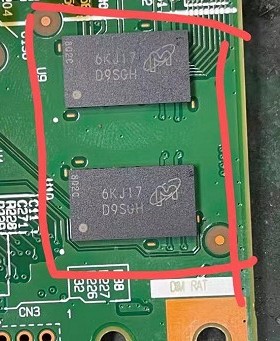 D9SGH 汽车电脑板MT41K64M16TW-107 AAT:J 汽车电脑板存储芯片