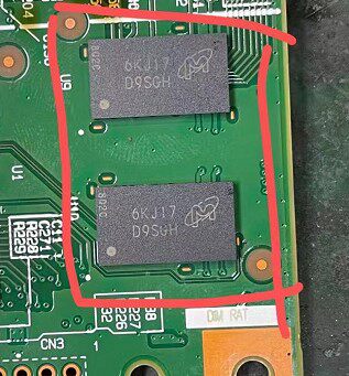 D9SGH 汽车电脑板MT41K64M16TW-107 AAT:J 汽车电脑板存储芯片