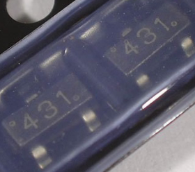 431 TL431 东风E70电机控制器吉利EV450充电机贴片稳压三极管 3脚