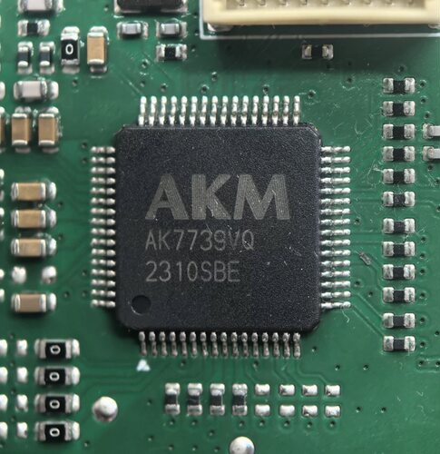 AK7739VQ AK7739 红旗H5贴片封装QFP100 音频处理器芯片