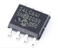 24LC64 存储器芯片 24LC64-I/SN PIC24LC64-I/SN SOP8脚