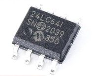 24LC64 存储器芯片 24LC64-I/SN PIC24LC64-I/SN SOP8脚