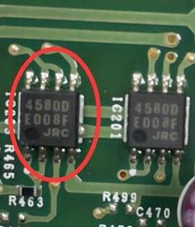 4580D NJM4580MD NJM4580M 双运放芯放大器IC芯片SOP8脚