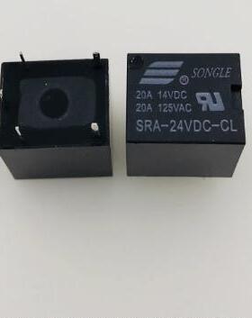 SRA-24VDC-CL 汽车电脑板继电器 24V  5脚 全新