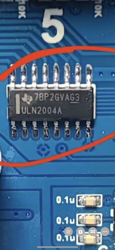 ULN2004A 汽车电脑板芯片 全新