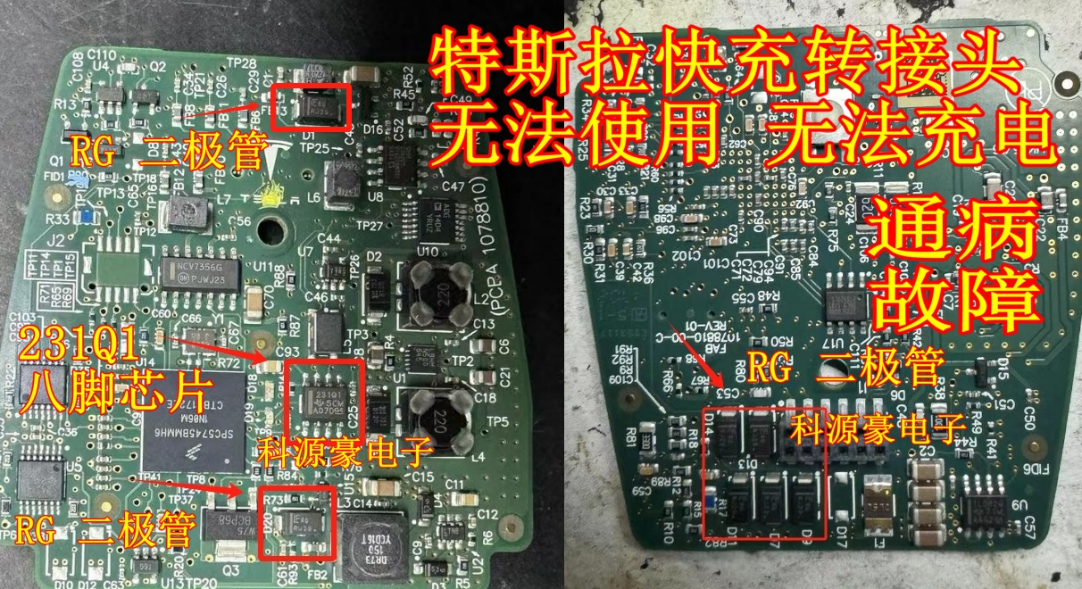 RHRG231Q1特斯拉快充头易损