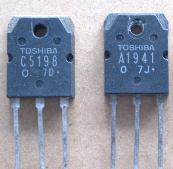 A1941 C5198  三极管 大功率三极管 进口拆机测量好 一对5元