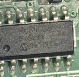 MCP6L04-E/SL 新能源汽车充电机电脑板运算放大器芯片 全新