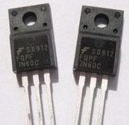 FQPF7N60 场效应管600V7A 拆机测试好