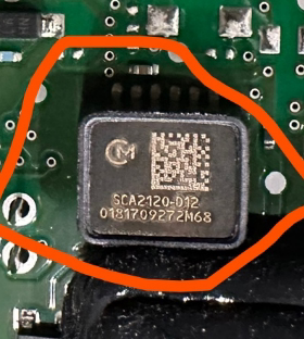 SCA2120-D12 汽车ABS电脑板易损传感器芯片拆车件