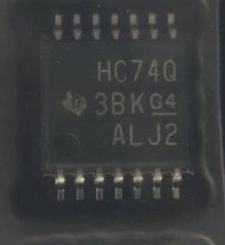 HC740 HC74A HC74Q 适用本田仪表显示屏显示断字不清晰易损芯片