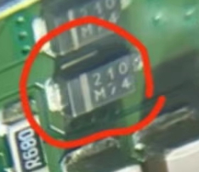 210 B2B FB2100M 2A100V 奔驰C200大灯模块日行灯不亮易损二极管