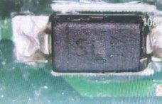 SL 新能源北汽EU5 DCDC电机控制器易损贴片二极管 全新