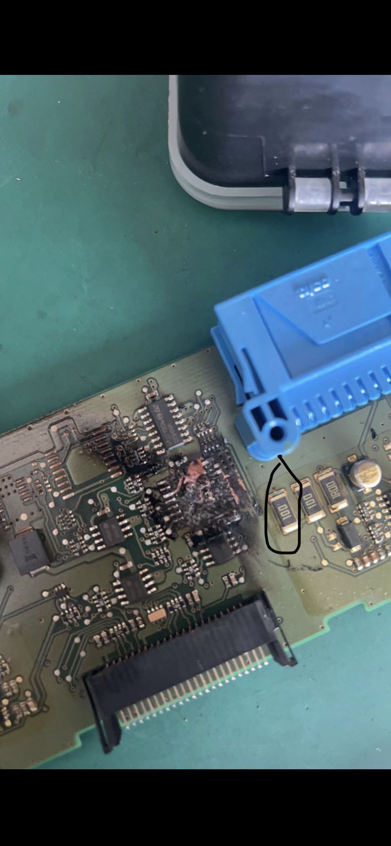 100 10R 10R0 10欧电阻 适用宝马5系E60空调面板易损贴片大电阻