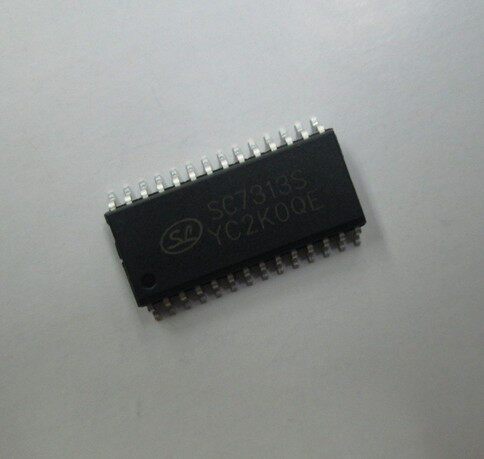 SC7313S SC7313 立体声音频处理器芯片 贴片SOP28脚 全新