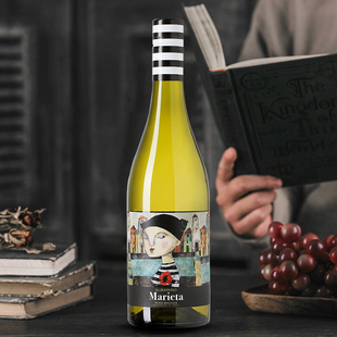 西班牙下海弯马尔丁尼酒庄阿尔巴利诺干白葡萄酒750ml