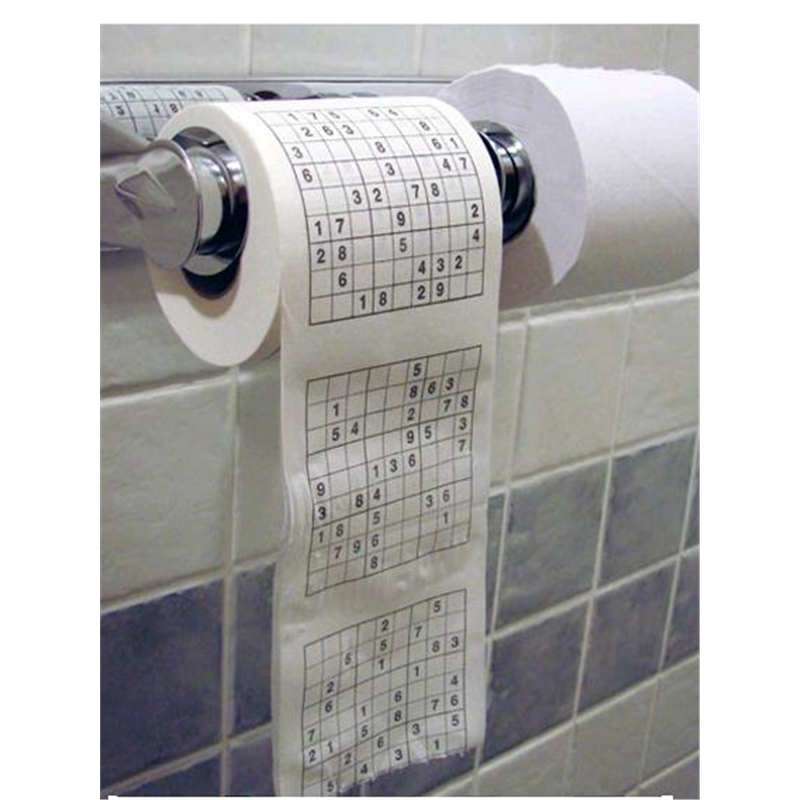 创意 数独 卫生纸卷纸巾数独面巾纸卷纸厕纸卷筒卫生纸餐厅餐巾纸