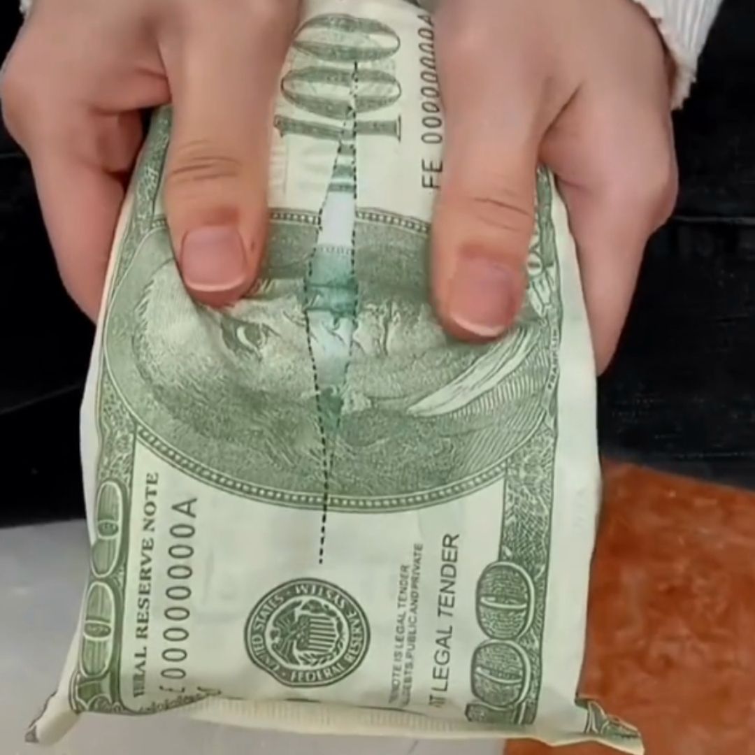 美金抽纸创意美元卫生纸搞笑趣味娱乐纸巾美刀金钱纸巾金钱卫生纸