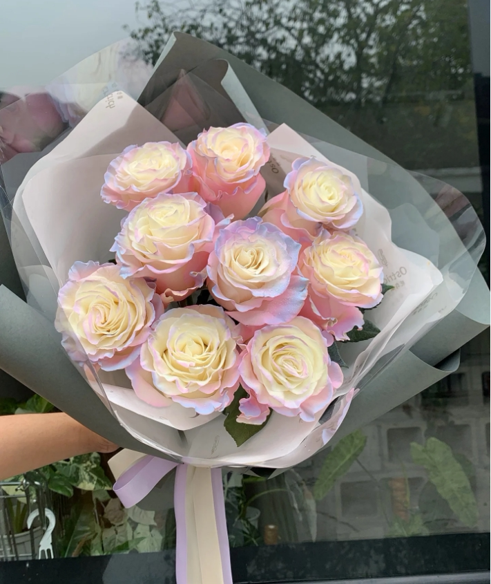 进口玫瑰花束9-999朵...
