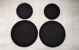 音箱面罩定制定做圆形分体亚克力磁吸防尘网罩45681012寸喇叭音响