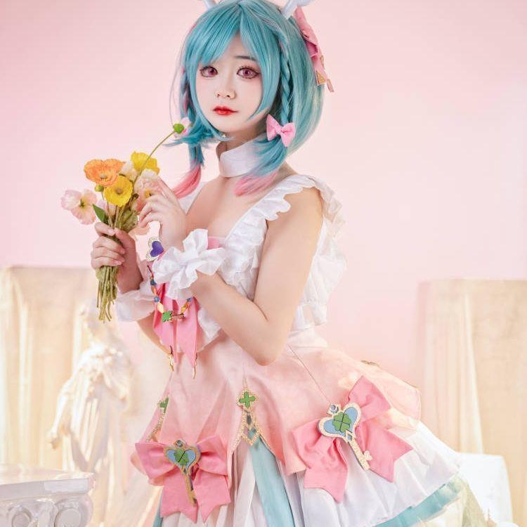 王者荣耀瑶妹cos服时之祈愿愿境情人节皮肤cosplay游戏动漫服装