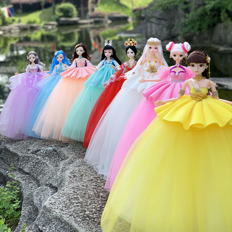 王者荣耀手办大号婚纱公主娃娃女孩玩具生日礼物礼品过家家布玩偶