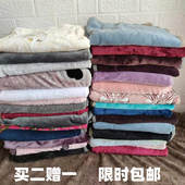 微次处理 小毛毯珊瑚绒宠物狗狗保暖秋冬加厚专用睡觉垫猫毯子