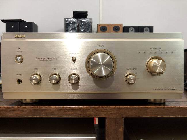 二手原装日本/DENON/天龙 PMA-2000IV 第四代发烧HIFI功放