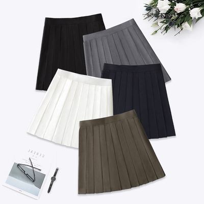 jk短裙辣妹纯欲狗短A字裙百褶裙