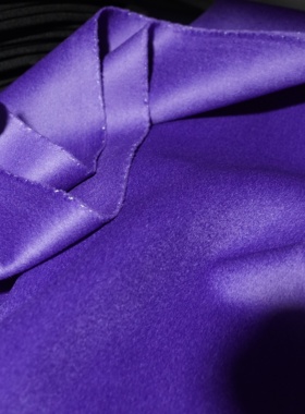 150号蓝紫色双面羊绒 830g/2m 30%羊绒70%羊毛