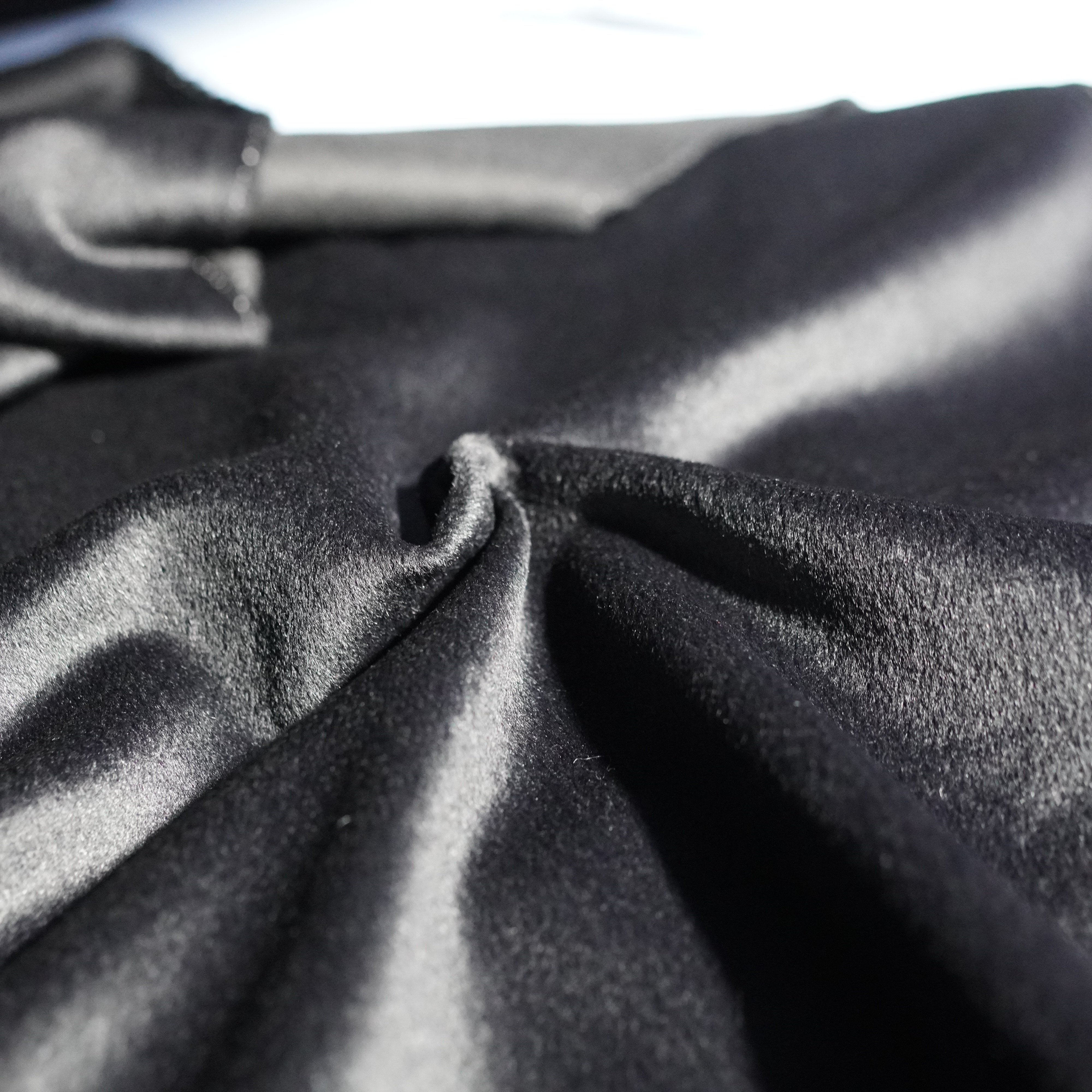 121号黑色单面羊绒520g