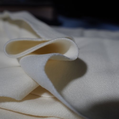 5号康家米色单面羊绒500g/3m