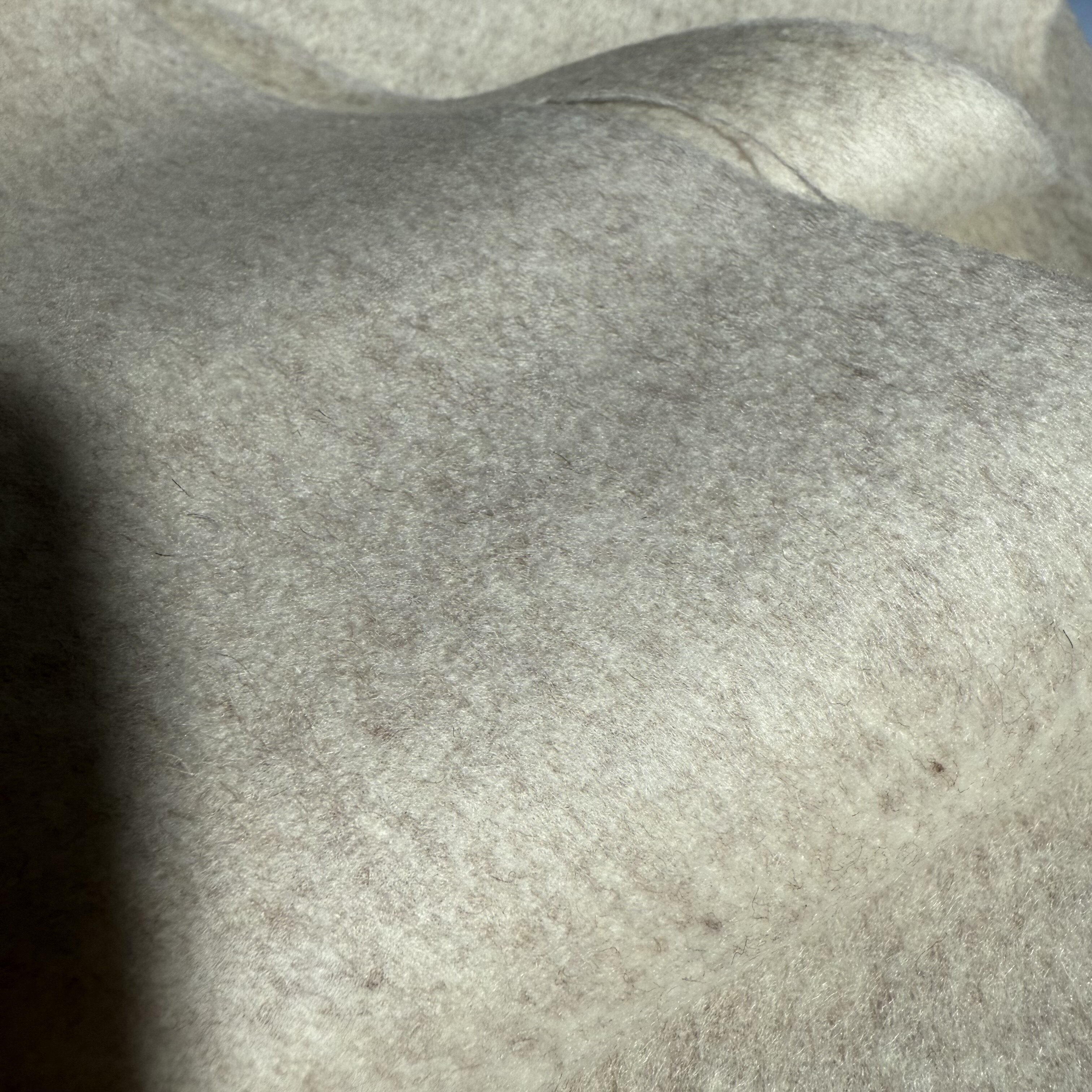 54号燕麦灰双面羊绒面料