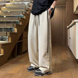 得物品质2025夏季潮流百搭冰丝透气长裤A107-CK2585-特P30，男装休闲裤，电商A107