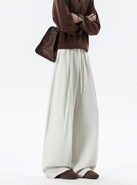 老钱风 条纹休闲百搭痞帅直筒长裤  无影墙 CK261012-特P65