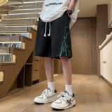 夏季2024菠萝格舒适透气短裤男百搭潮牌五分裤A107-DK6027-特P32，男装牛仔裤，电商A107