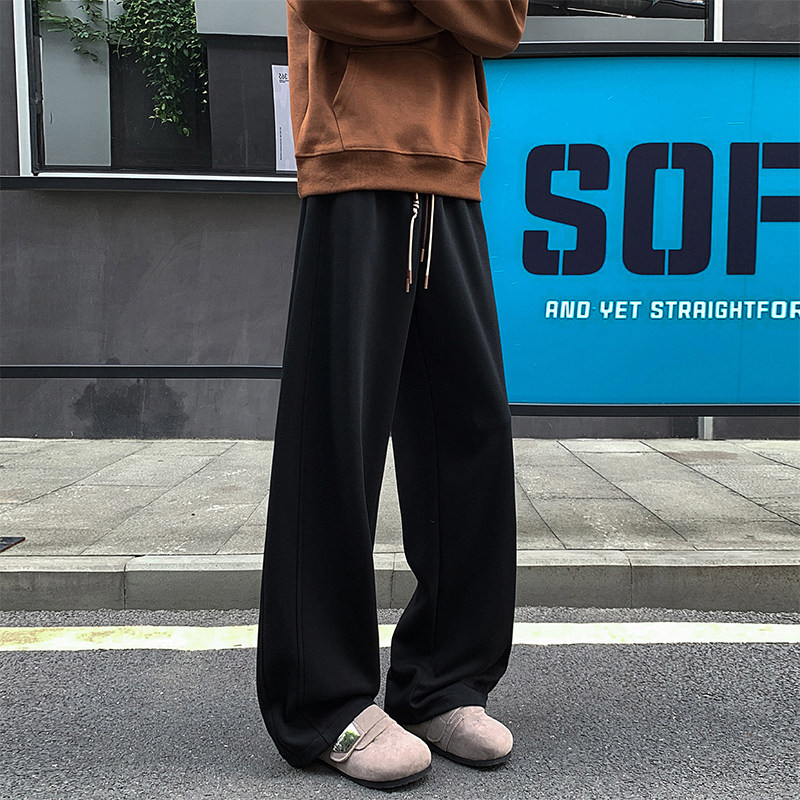含棉量60%秋季华棉直筒百搭大码美式百搭长裤CK25796-特P29,男装休闲裤,电商A107