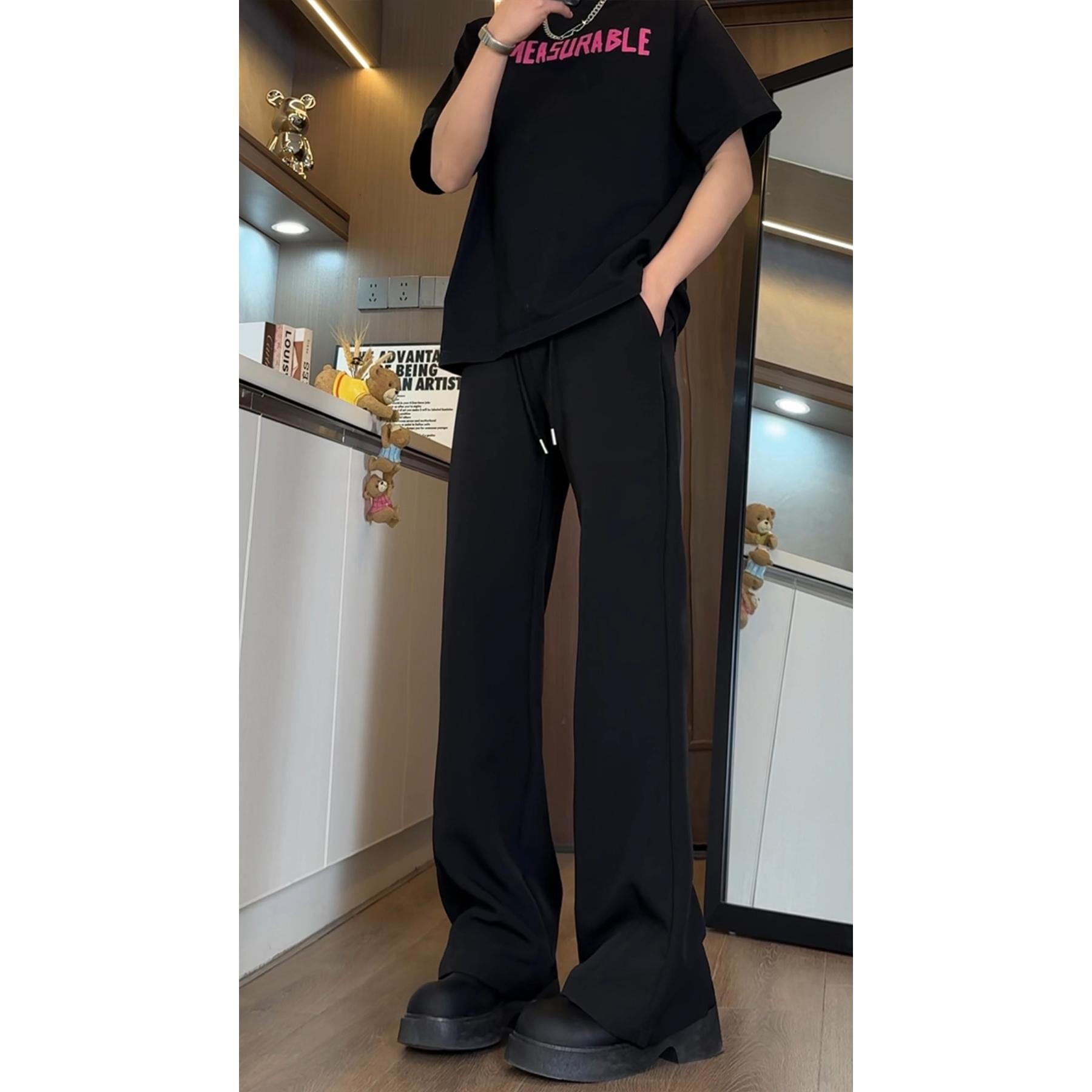 得物品质2025美式高级感ins修身休闲西裤A107-CK2559-特P30,男装西裤,电商A107