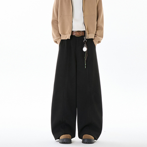 2026春季 韩式百搭休闲阔腿卫裤日系纯色长裤 CK261011-特P48，男装休闲裤，电商A107