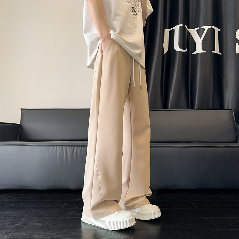 得物品质2025美式高级感ins修身休闲西裤A107-CK2559-特P30,男装西裤,电商A107