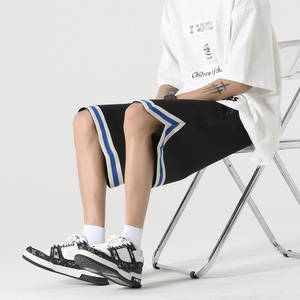 抖音品质 A107-K23810-特P34 华棉 成分：60%棉40%聚酯纤维 短裤图片