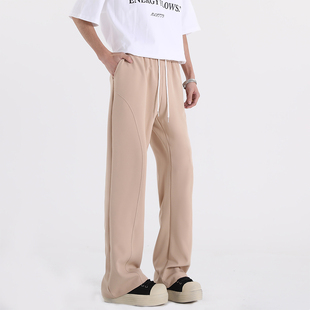 高级感ins美式 特P30 春季 CK2553 抖音品质 A107 修身 新款 休闲西裤