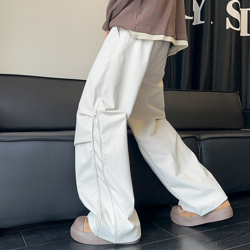 高品质堆叠防风侧拉链美式休闲裤A107-CK25737-特P36,男装休闲裤,电商A107