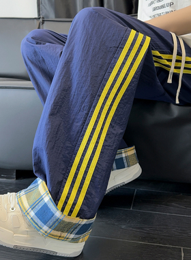 得物品质 春季潮流百搭直筒ins美式休闲长裤 CK2529-特P35