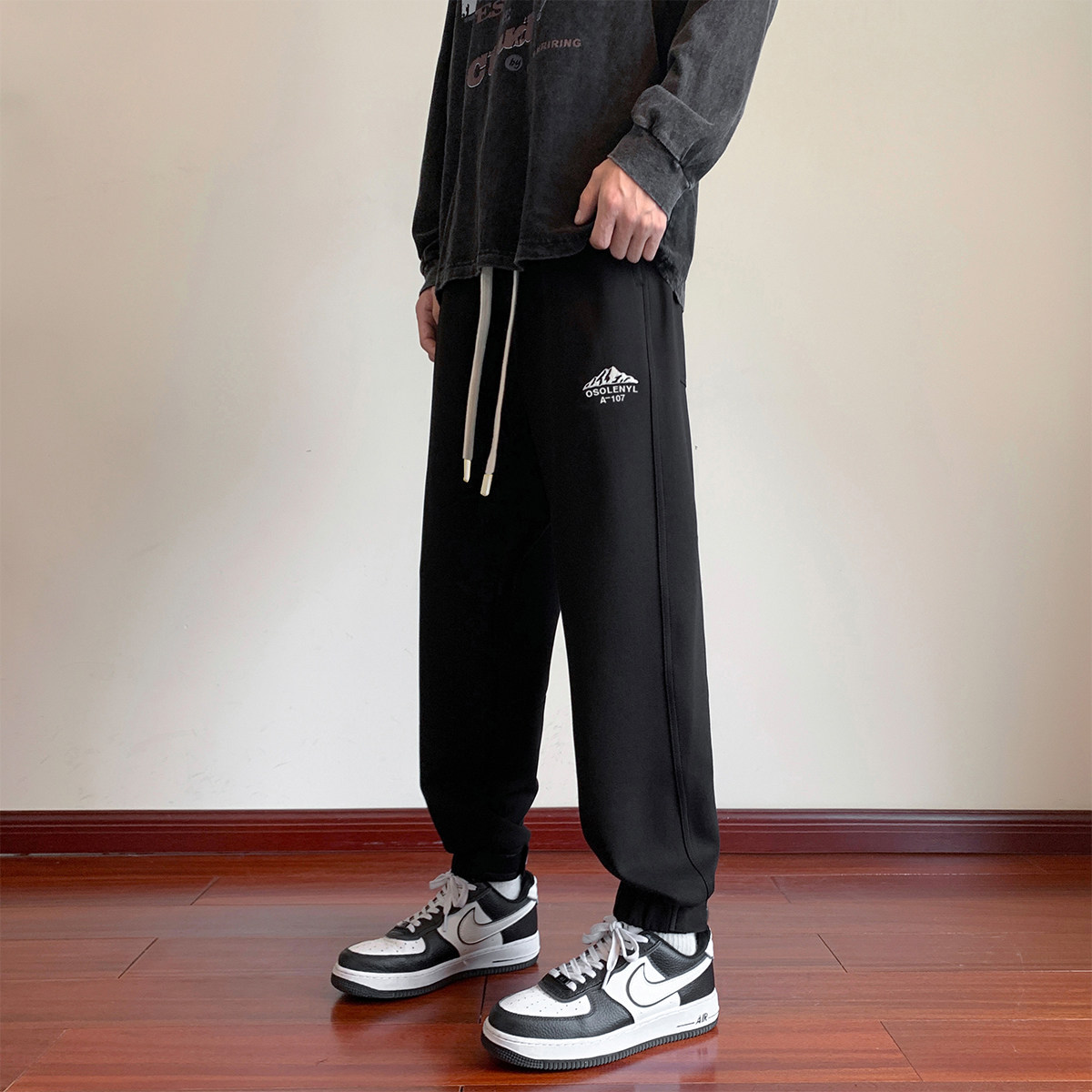 抖音品质休闲裤A107-6732-特P44华棉成分:38%聚酯纤维62%棉,男装休闲裤,电商A107