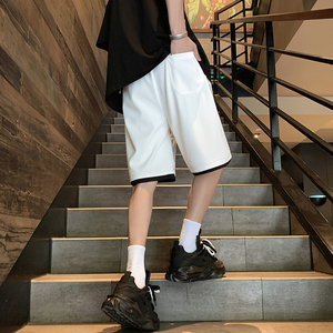 美式短裤男2024夏季新款大码百搭潮五分裤 A107-DK3042-特P30图片