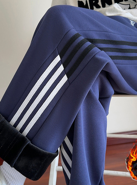 含棉量60% 抖音爆款 华棉 秋冬季休闲百搭长裤 CK98102-特P40厚45