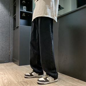 直播品质 港风2023抖音重磅推牛仔裤直筒休闲长裤 A107-8182-P55图片