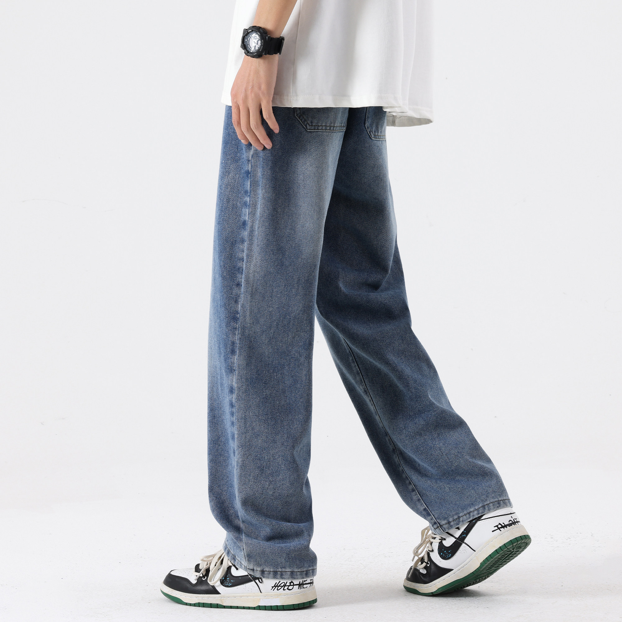 A107-H806-特P40牛仔裤67.5%棉21%聚酯纤维11.5%再生纤维素纤维,男装牛仔裤,电商A107